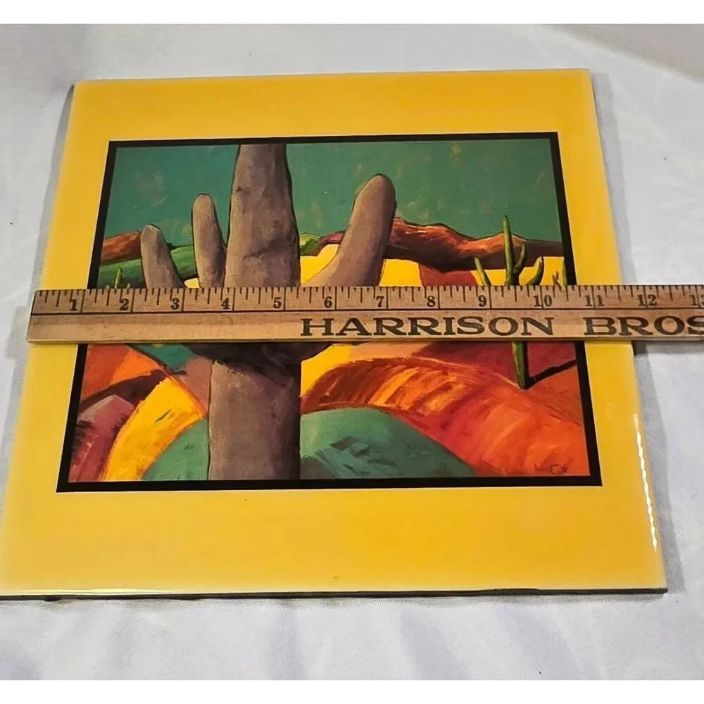 Downe Burns Caliente Cactus Art Ceramic Tile Artist Approved Collection